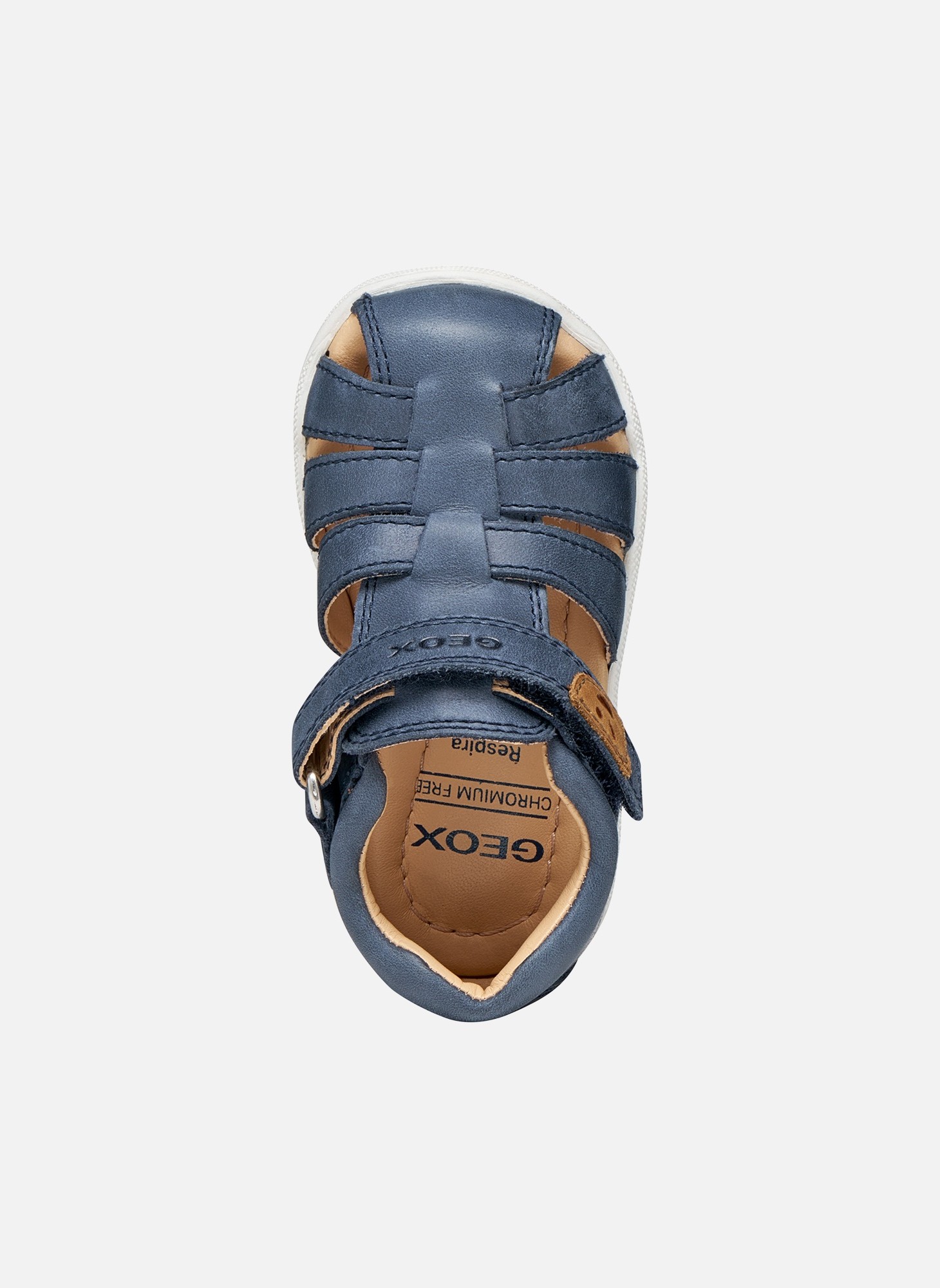 Sandales B SANDAL MACCHIA BOY garçon bleu Geox Sandales B SANDAL MACCHIA BOY garçon bleu Bleu