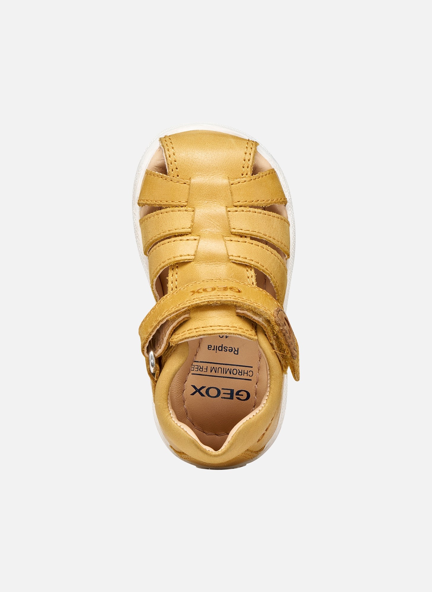 Sandales SANDAL MACCHIA BABY BOY garçon jaune Geox Sandales SANDAL MACCHIA BABY BOY garçon jaune Jaune moutarde