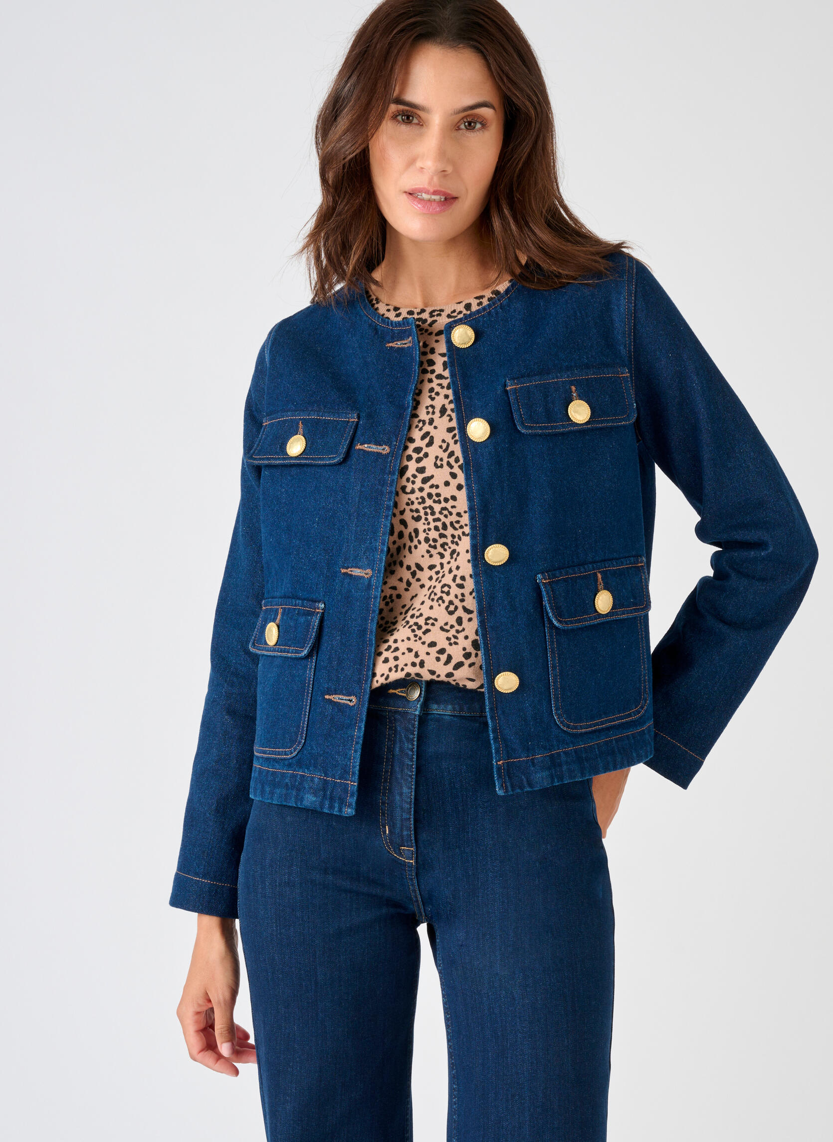 Vestes 84591 femme bleu Damart Vestes 84591 femme bleu Bleu