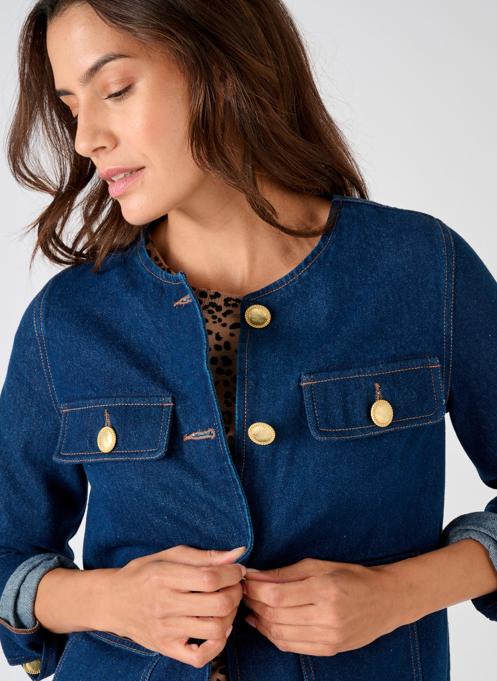 Vestes 84591 femme bleu Damart Vestes 84591 femme bleu Bleu