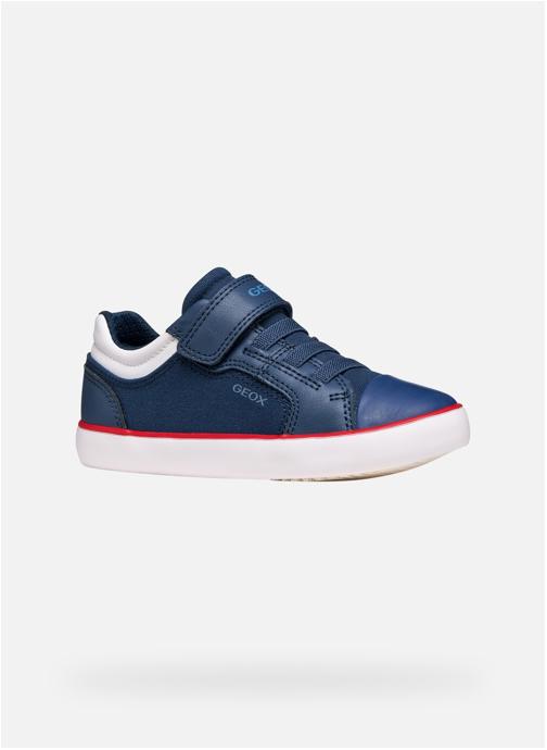 Geox Baskets basses J GISLI BOY garçon bleu