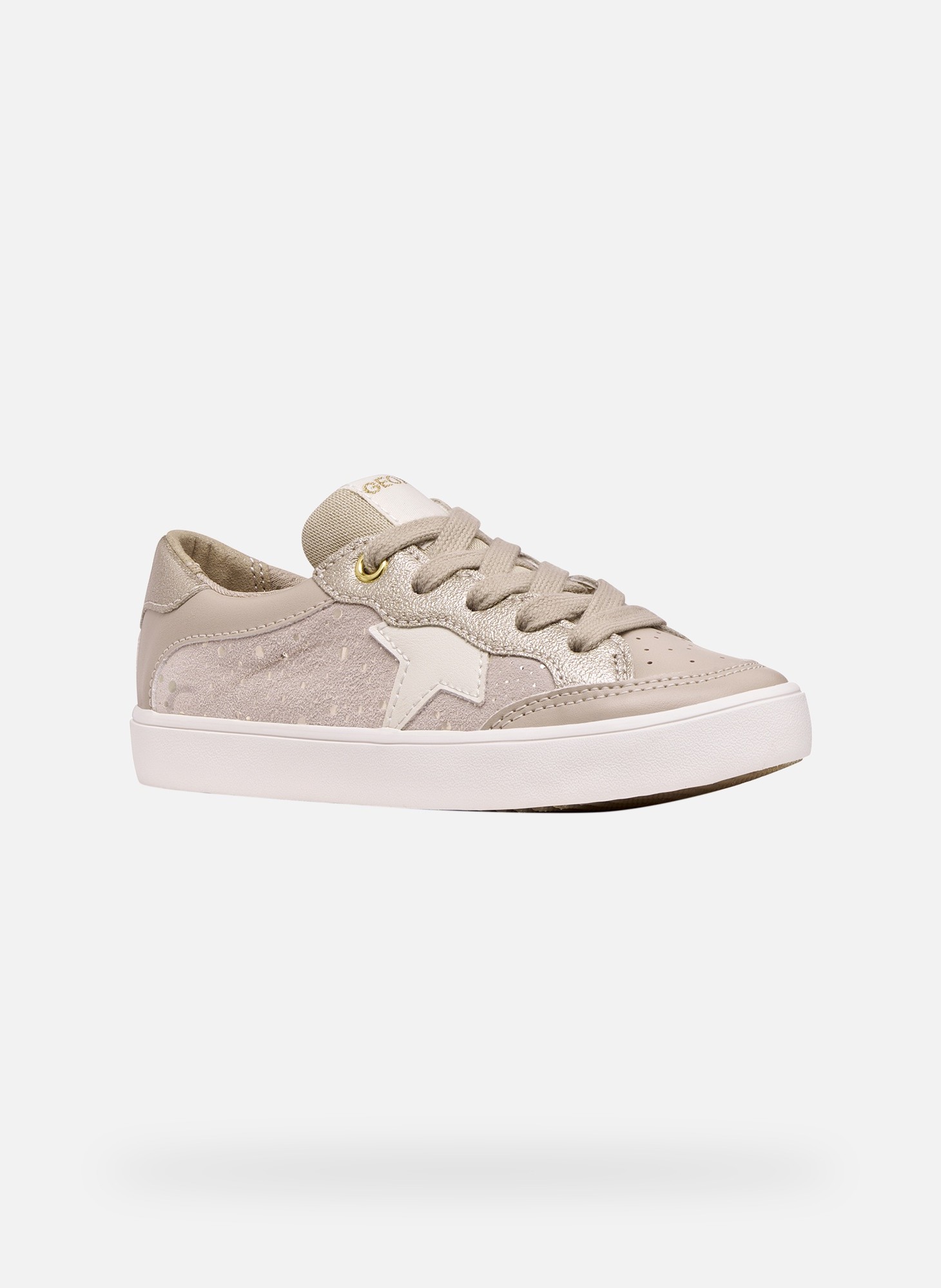 Baskets basses GISLI GIRL fille beige Geox Baskets basses GISLI GIRL fille beige Beige