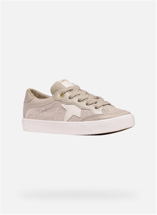 Geox Baskets basses J GISLI GIRL fille beige