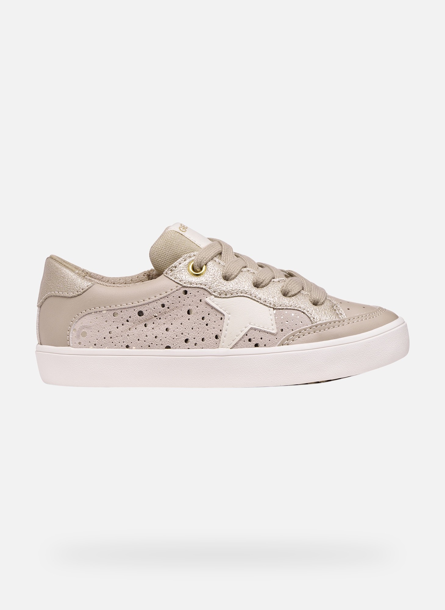 Baskets basses GISLI GIRL fille beige Geox Baskets basses GISLI GIRL fille beige Beige