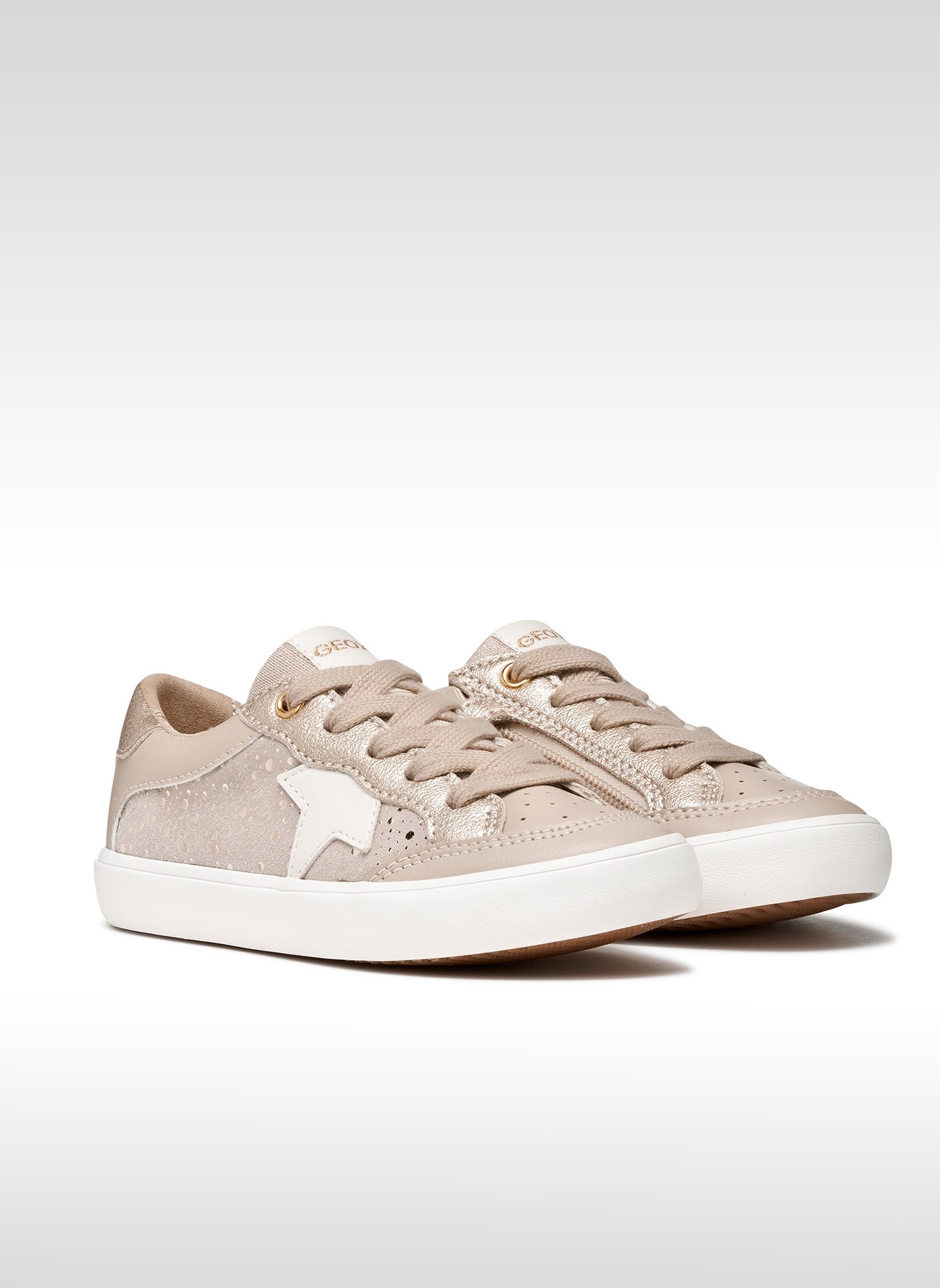 Baskets basses GISLI GIRL fille beige Geox Baskets basses GISLI GIRL fille beige Beige