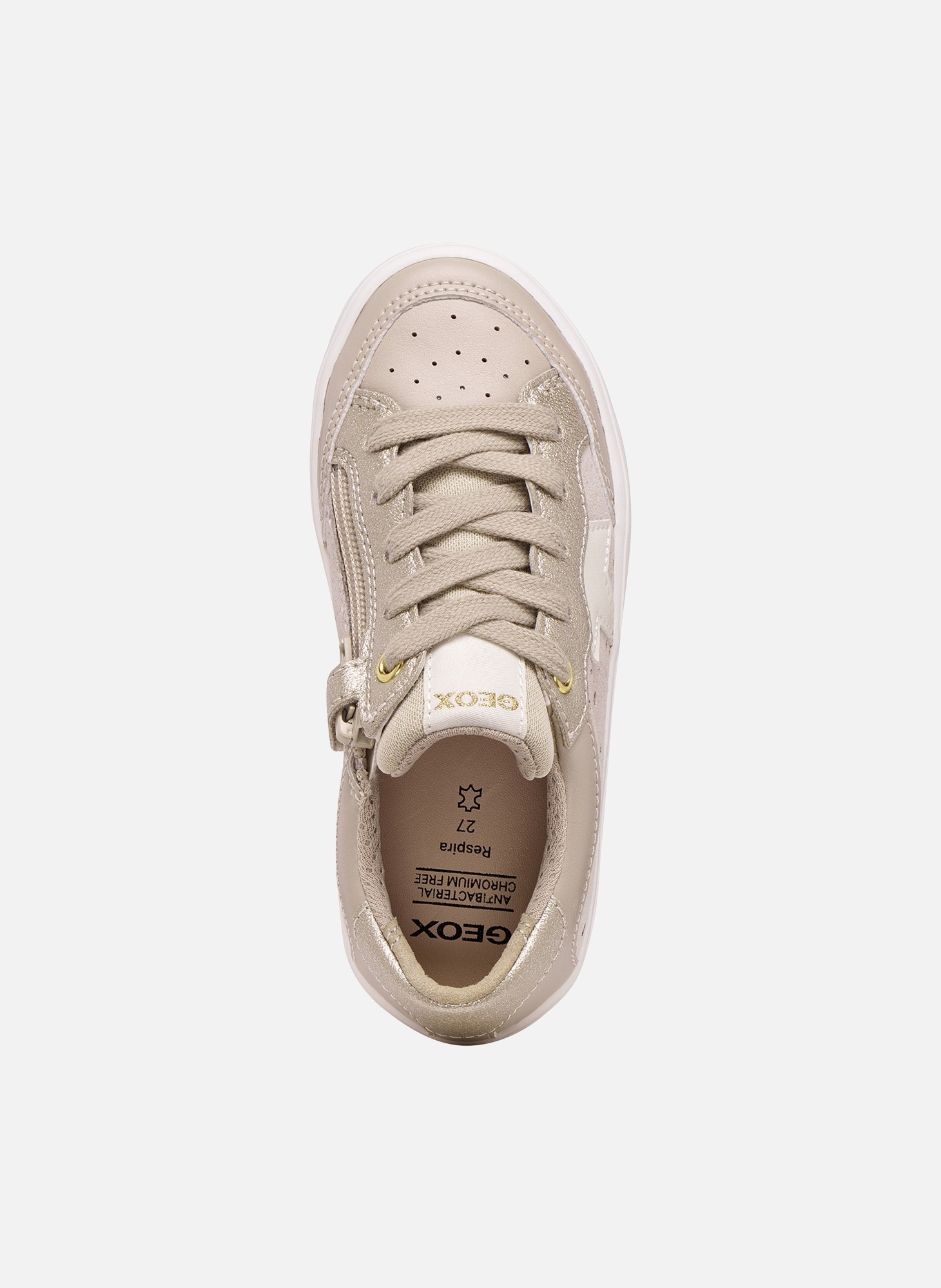 Baskets basses GISLI GIRL fille beige Geox Baskets basses GISLI GIRL fille beige Beige
