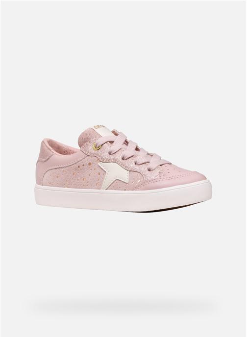 Geox Baskets basses J GISLI GIRL fille rose