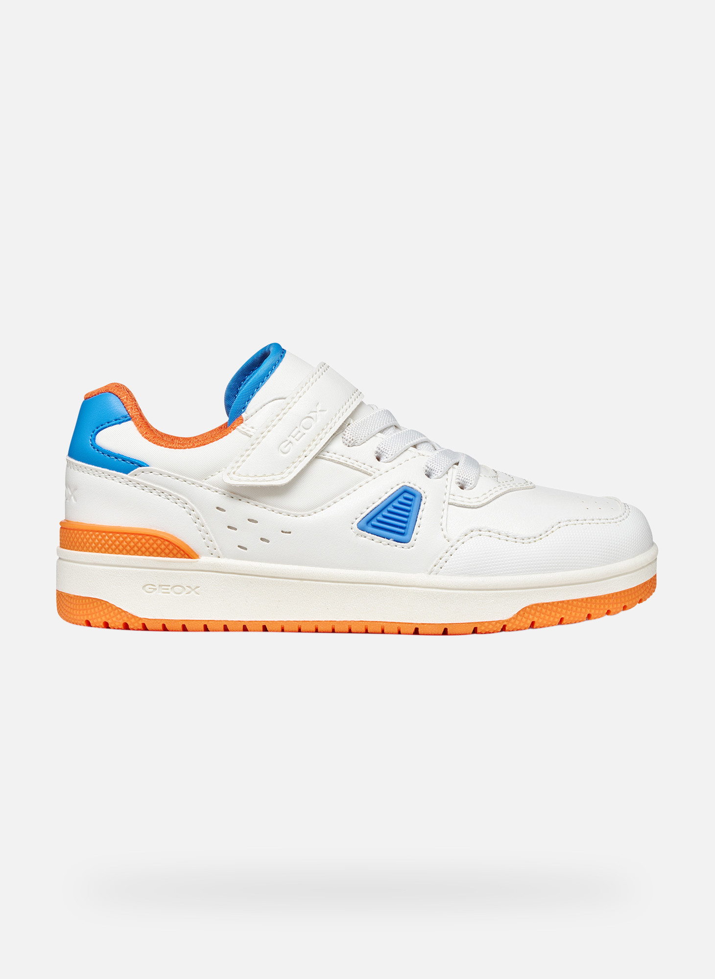 Baskets basses WASHIBA BOY garçon blanc Geox Baskets basses WASHIBA BOY garçon blanc Blanc & rouge