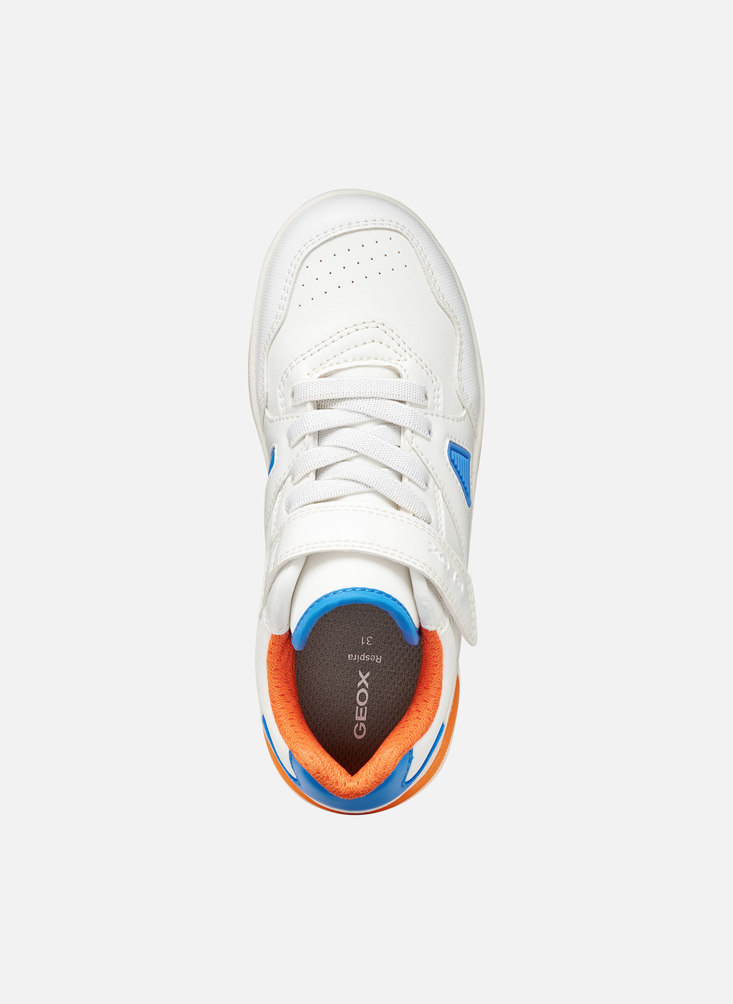 Baskets basses WASHIBA BOY garçon blanc Geox Baskets basses WASHIBA BOY garçon blanc Blanc & rouge