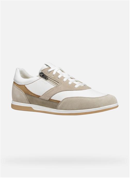 Geox Baskets basses RENAN MAN homme beige