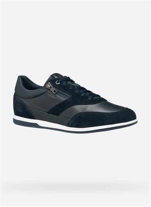 Geox Baskets basses RENAN MAN homme bleu