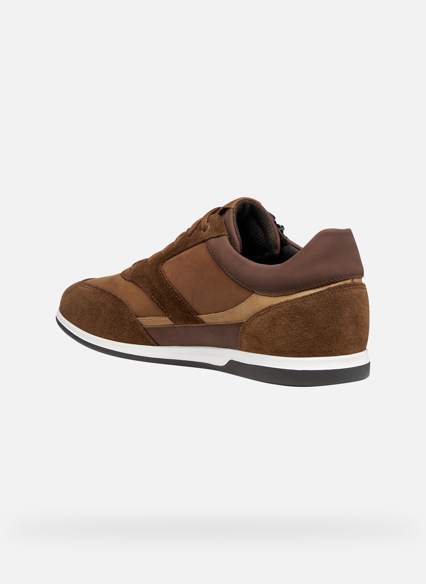 Baskets basses RENAN MAN homme marron Geox Baskets basses RENAN MAN homme marron Marron