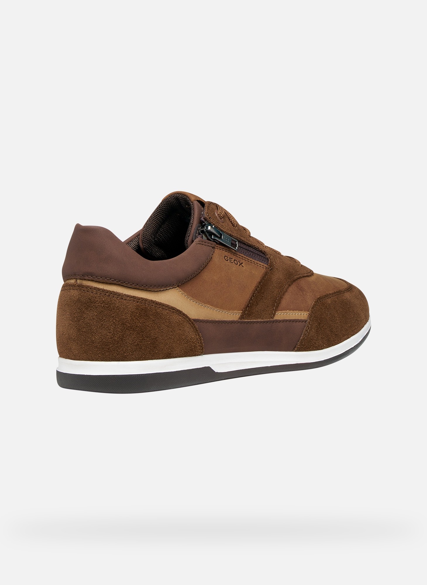 Baskets basses RENAN MAN homme marron Geox Baskets basses RENAN MAN homme marron Marron