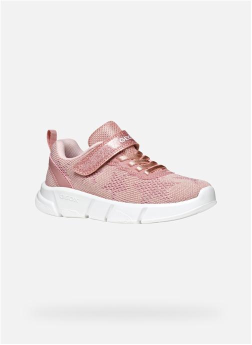 Geox Baskets basses ARIL GIRL fille rose