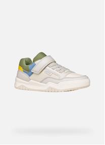 Baskets basses J PERTH BOY garçon beige