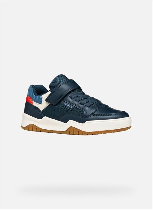 Geox Baskets basses PERTH BOY garçon bleu