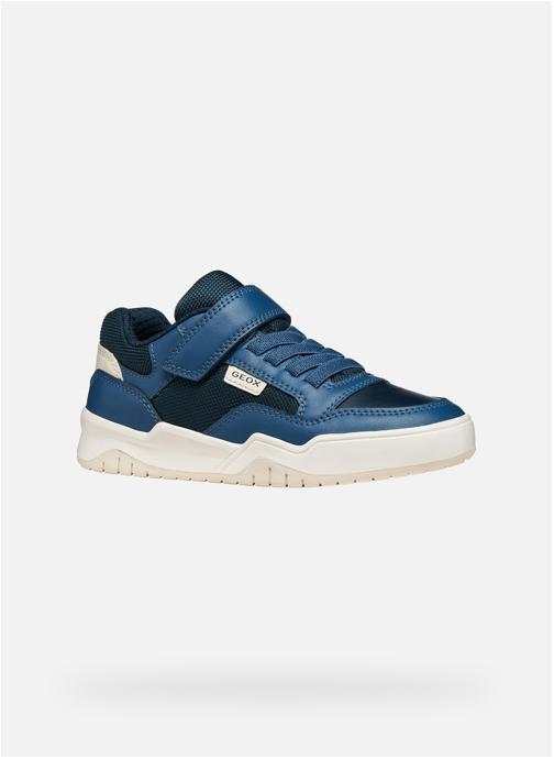 Geox Baskets basses PERTH BOY garçon bleu