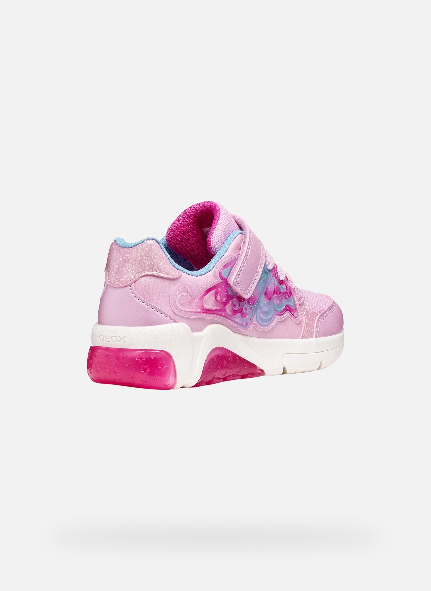Baskets basses J FADINLIGHT GIRL fille multicolore Geox Baskets basses J FADINLIGHT GIRL fille multicolore Multicouleur