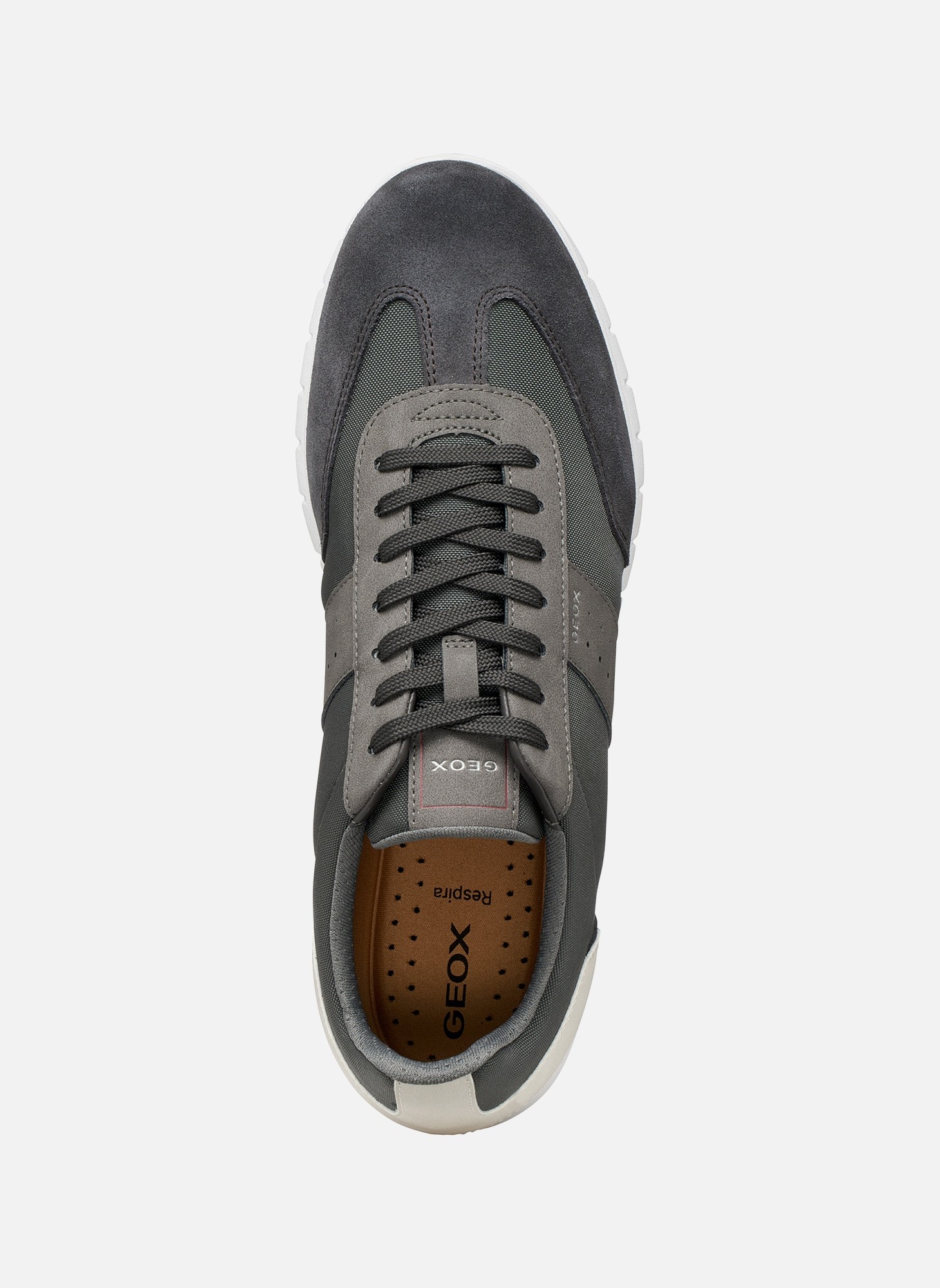 Baskets basses U FLEXTRIDE ZERO homme gris Geox Baskets basses U FLEXTRIDE ZERO homme gris Gris