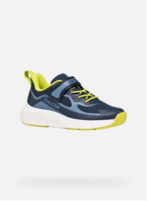 Geox Baskets basses PRO-RAN BOY garçon bleu