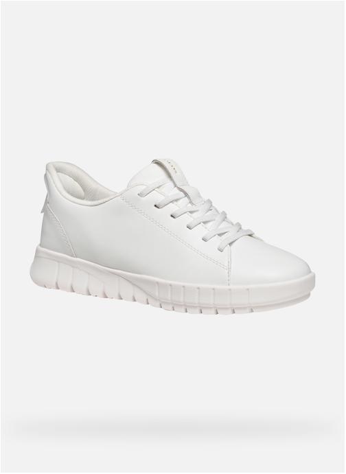 Geox Baskets basses FLEXTRIDE PLUS WOMAN femme blanc