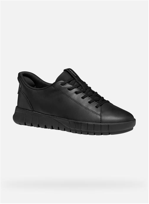 Geox Baskets basses FLEXTRIDE PLUS WOMAN femme noir