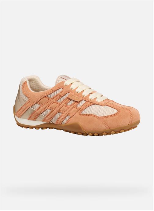 Geox Baskets basses SNAKE ORIGINAL WOMAN femme beige