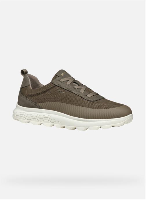 Geox Baskets basses U SPHERICA homme marron
