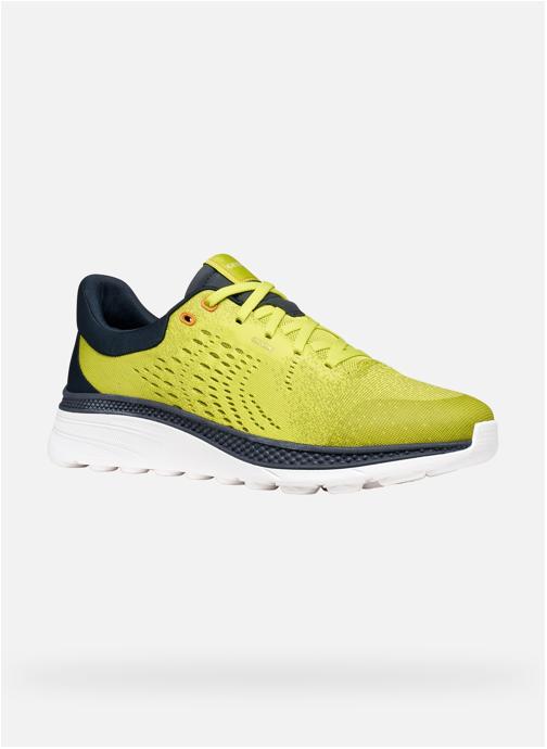 Geox Baskets basses U SPHERICA ACTIF X1 homme noir