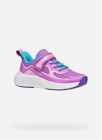 Baskets basses PRO-RAN GIRL fille violet Geox Baskets basses PRO-RAN GIRL fille violet Violet