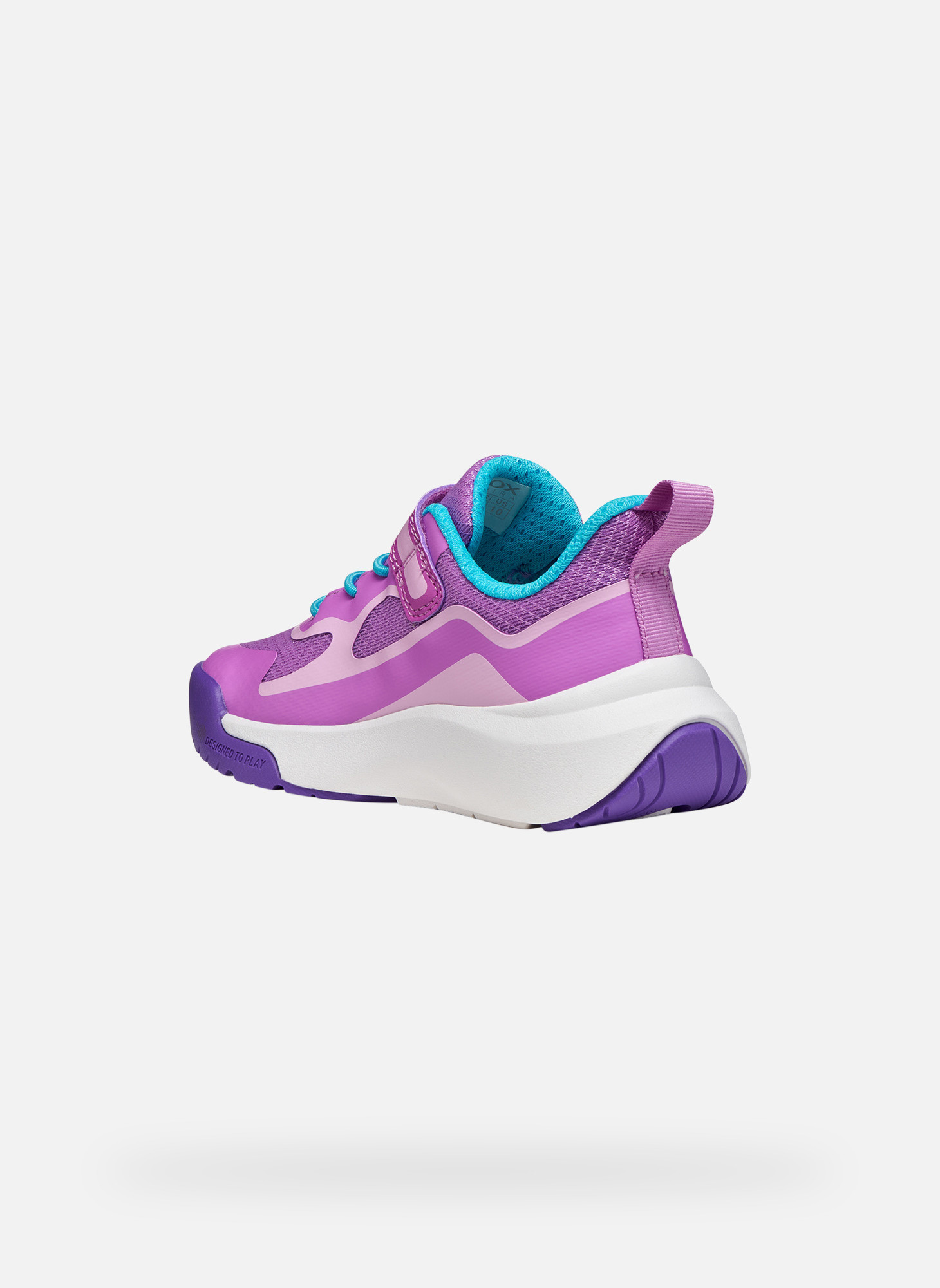 Baskets basses PRO-RAN GIRL fille violet Geox Baskets basses PRO-RAN GIRL fille violet Violet