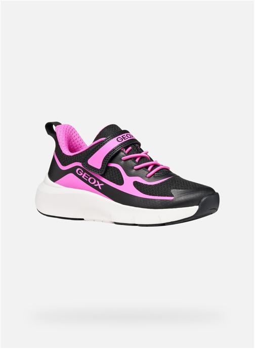 Geox Baskets basses J PRO-RAN GIRL fille noir