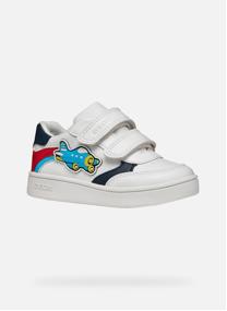 Baskets basses ECLYPER BABY BOY garçon blanc