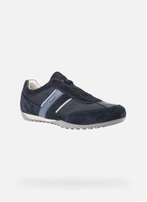 Baskets basses WELLS MAN homme bleu