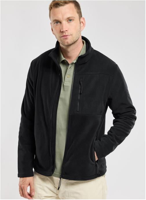 Bermudes Vestes polaires Polaire Paroa navy homme noir