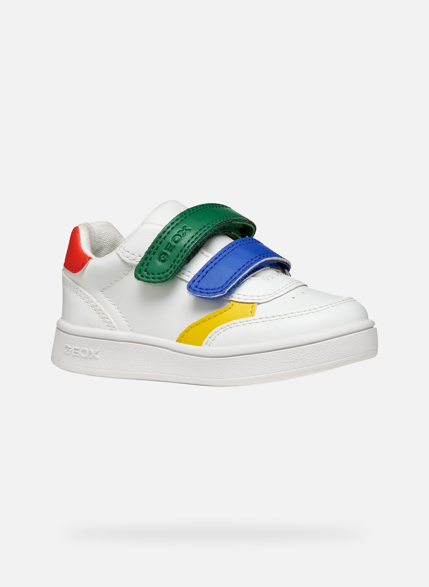 Baskets basses B ECLYPER BOY garçon blanc Geox Baskets basses B ECLYPER BOY garçon blanc Blanc & vert