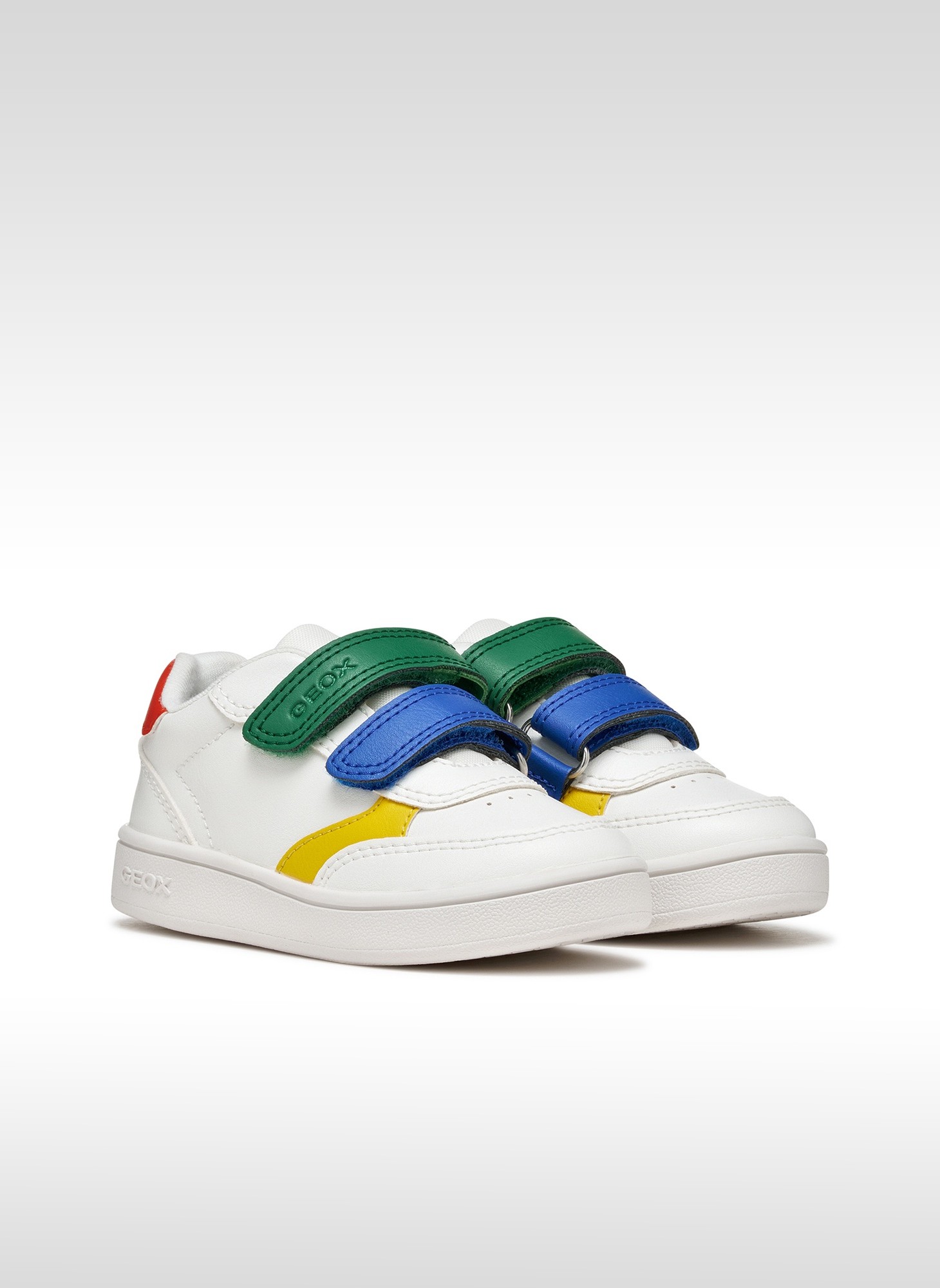 Baskets basses B ECLYPER BOY garçon blanc Geox Baskets basses B ECLYPER BOY garçon blanc Blanc & vert