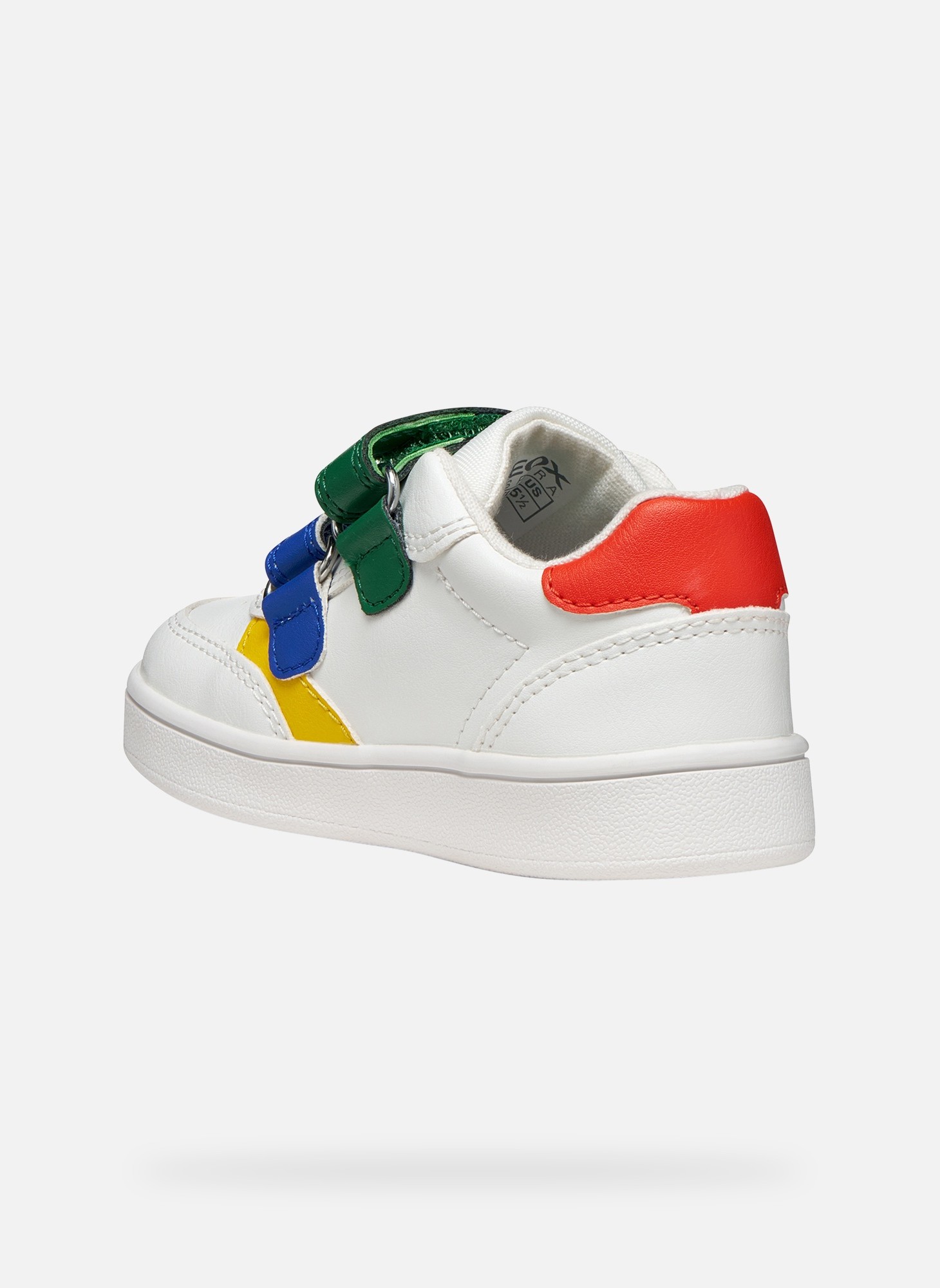 Baskets basses B ECLYPER BOY garçon blanc Geox Baskets basses B ECLYPER BOY garçon blanc Blanc & vert