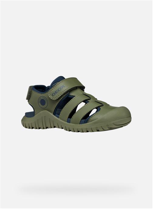 Geox Sandales S. FUSBETTO PRO BOY garçon vert