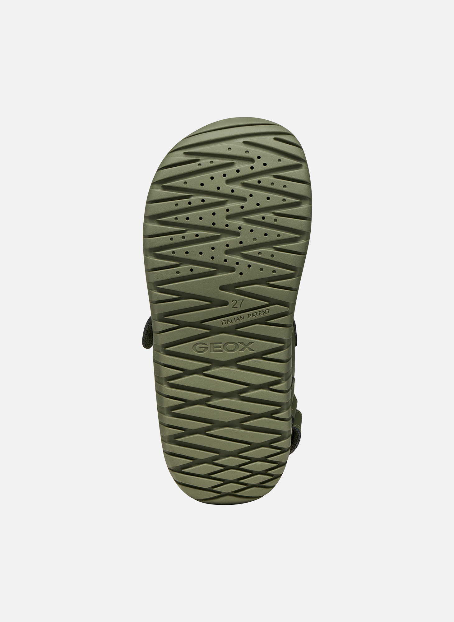 Sandales S. FUSBETTO PRO BOY garçon vert Geox Sandales S. FUSBETTO PRO BOY garçon vert Kaki