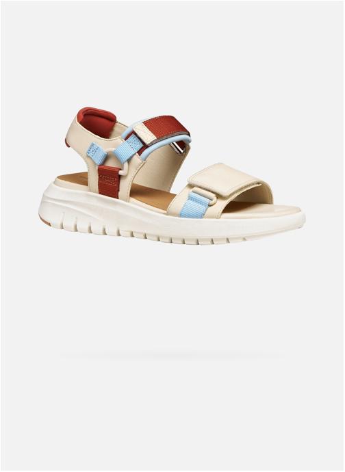 Geox Sandales D FLEXTRIDE S femme blanc