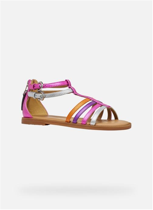 Geox Sandales J SANDAL KARLY GIRL fille multicolore