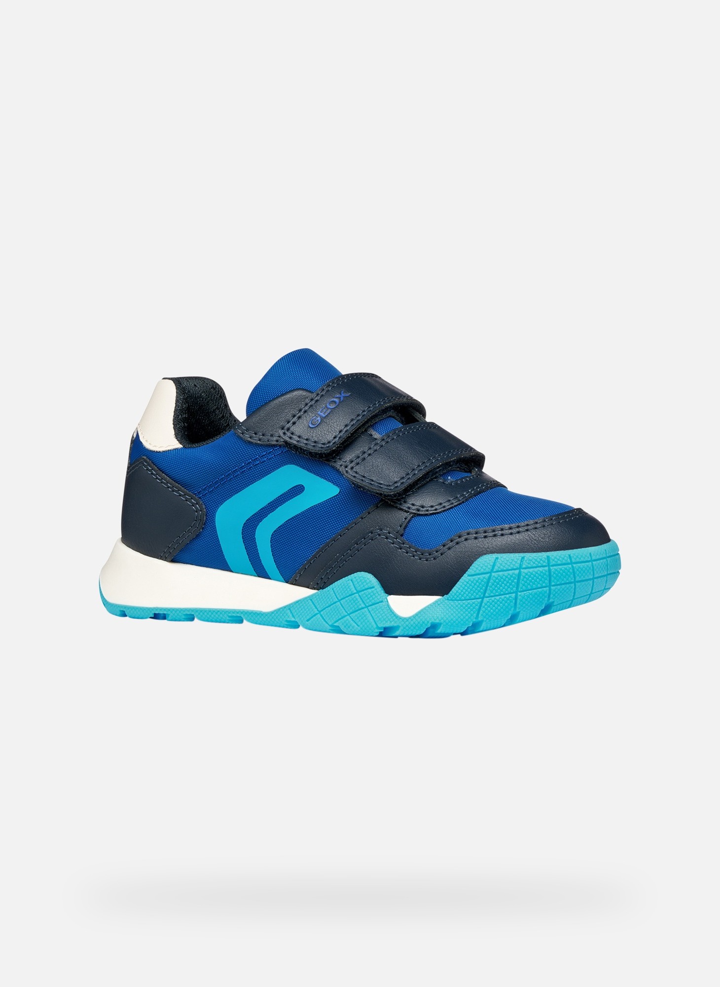 Baskets basses J RANN-E BOY garçon bleu Geox Baskets basses J RANN-E BOY garçon bleu Bleu nuit