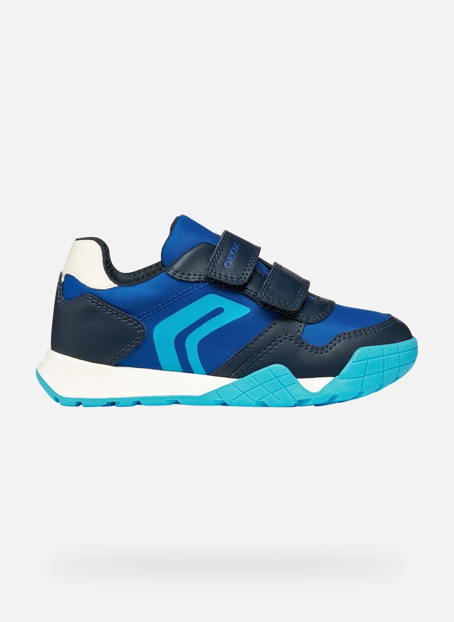 Baskets basses J RANN-E BOY garçon bleu Geox Baskets basses J RANN-E BOY garçon bleu Bleu nuit