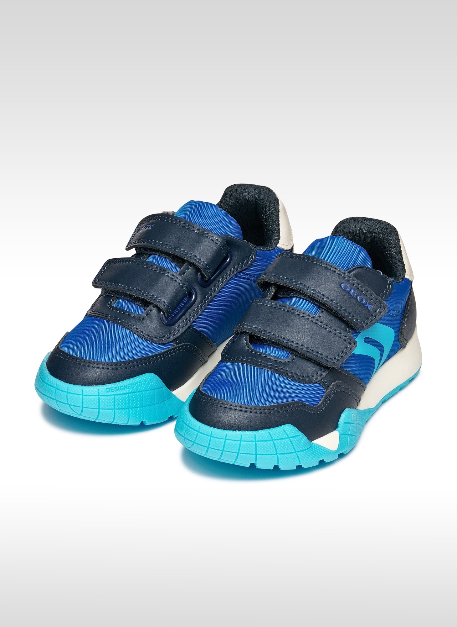 Baskets basses J RANN-E BOY garçon bleu Geox Baskets basses J RANN-E BOY garçon bleu Bleu nuit