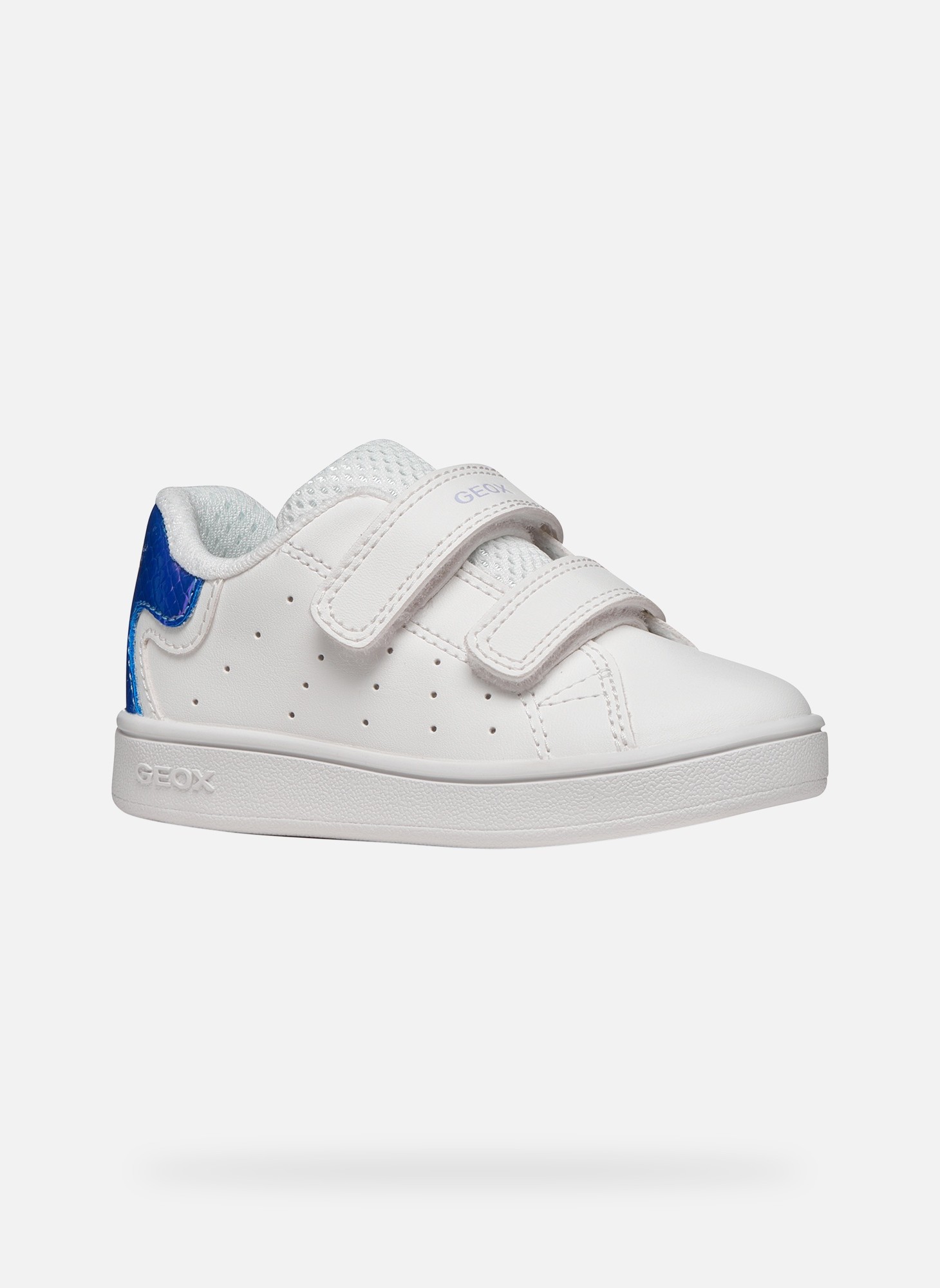 Baskets basses ECLYPER BABY GIRL fille blanc Geox Baskets basses ECLYPER BABY GIRL fille blanc Blanc & bleu
