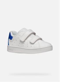 Baskets basses ECLYPER BABY GIRL fille blanc Geox Baskets basses ECLYPER BABY GIRL fille blanc Blanc & bleu