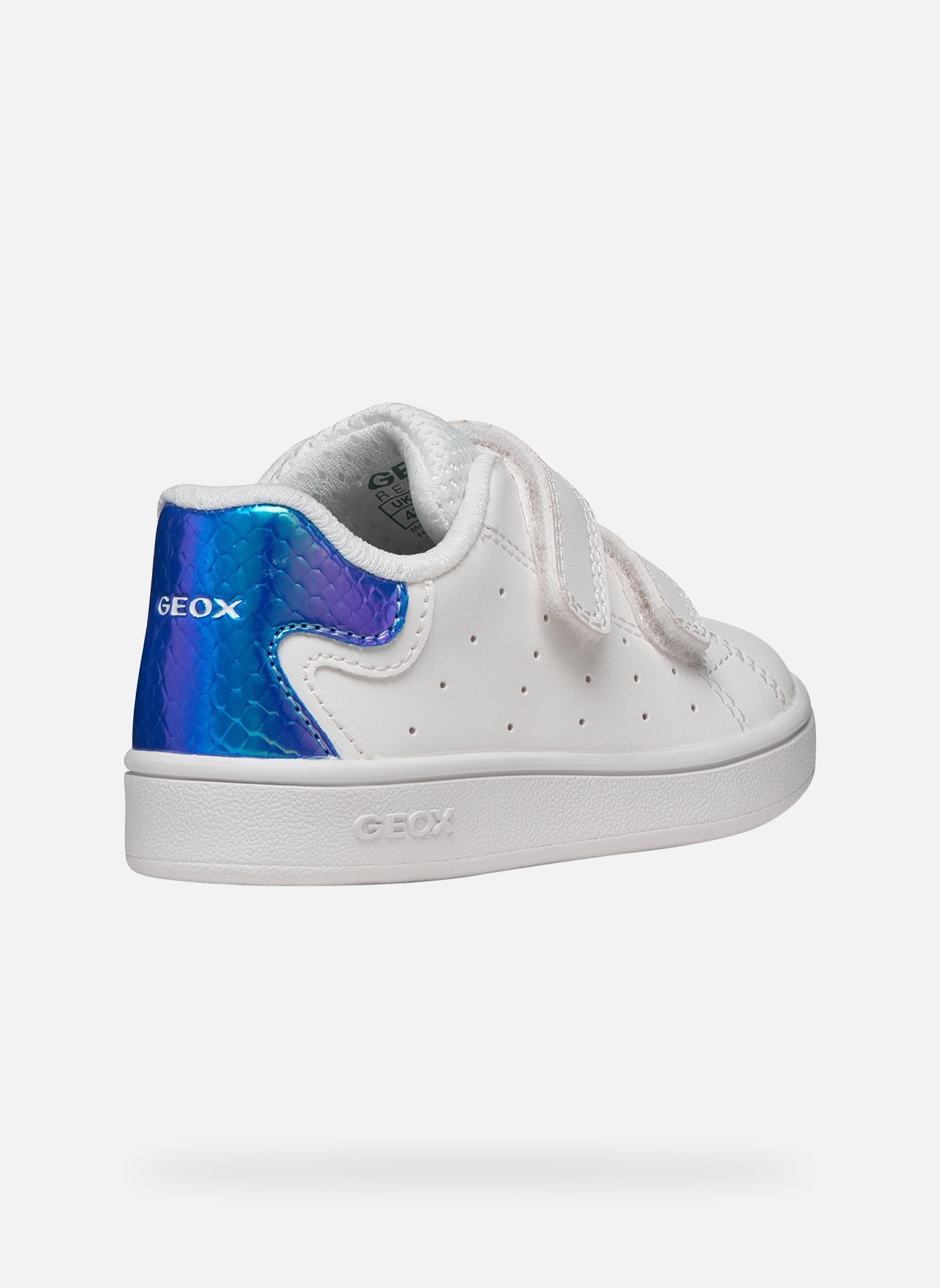 Baskets basses ECLYPER BABY GIRL fille blanc Geox Baskets basses ECLYPER BABY GIRL fille blanc Blanc & bleu