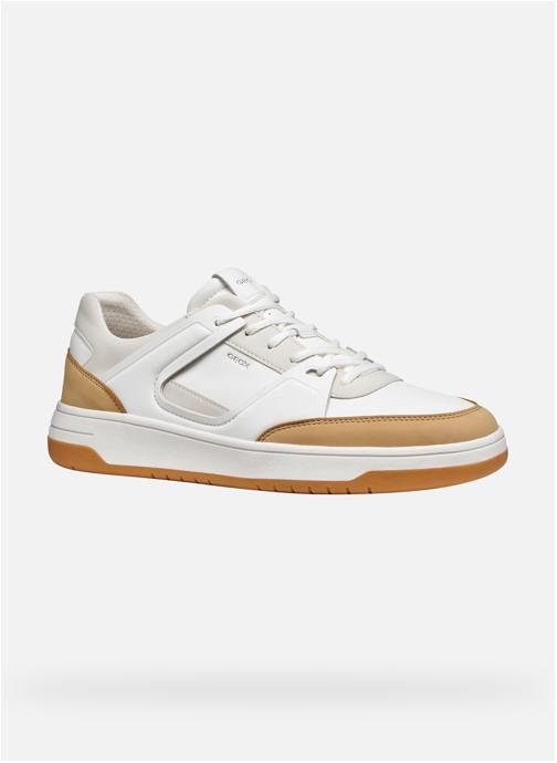 Geox Baskets basses U SEDRAL COURT homme blanc