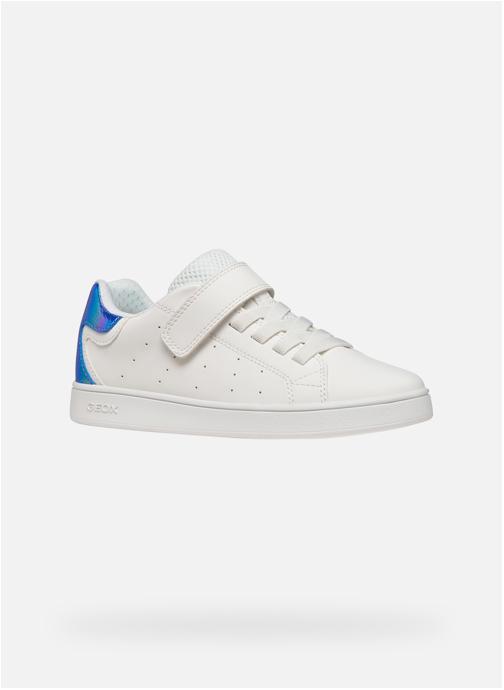 Geox Baskets basses ECLYPER GIRL fille blanc